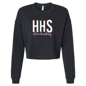 HHS cheerleading Cropped Pullover Crew