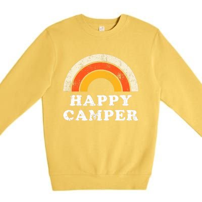 Happy Camper Premium Crewneck Sweatshirt