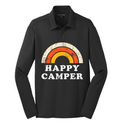 Happy Camper Silk Touch Performance Long Sleeve Polo