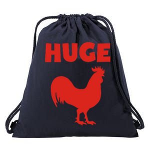 Huge Cock Drawstring Bag