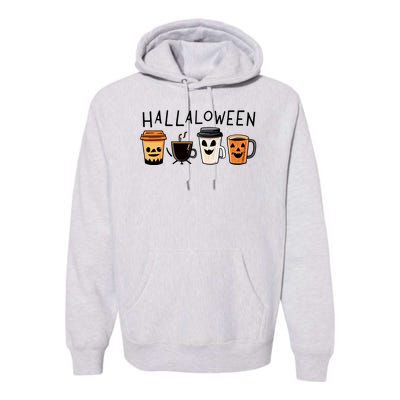 Halloween Coffee Premium Hoodie