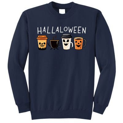 Halloween Coffee Tall Sweatshirt