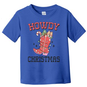 Howdy Christmas Holiday Party Gift Toddler T-Shirt