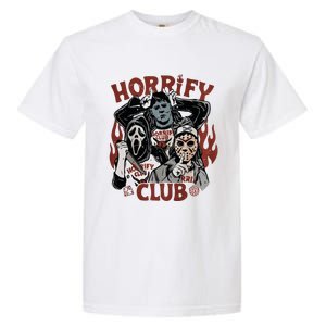 Horrify Club Halloween Characters Funny Horror Characters Garment-Dyed Heavyweight T-Shirt