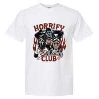 Horrify Club Halloween Characters Funny Horror Characters Garment-Dyed Heavyweight T-Shirt