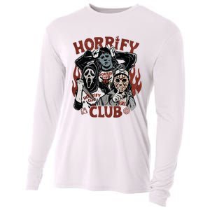 Horrify Club Halloween Characters Funny Horror Characters Cooling Performance Long Sleeve Crew