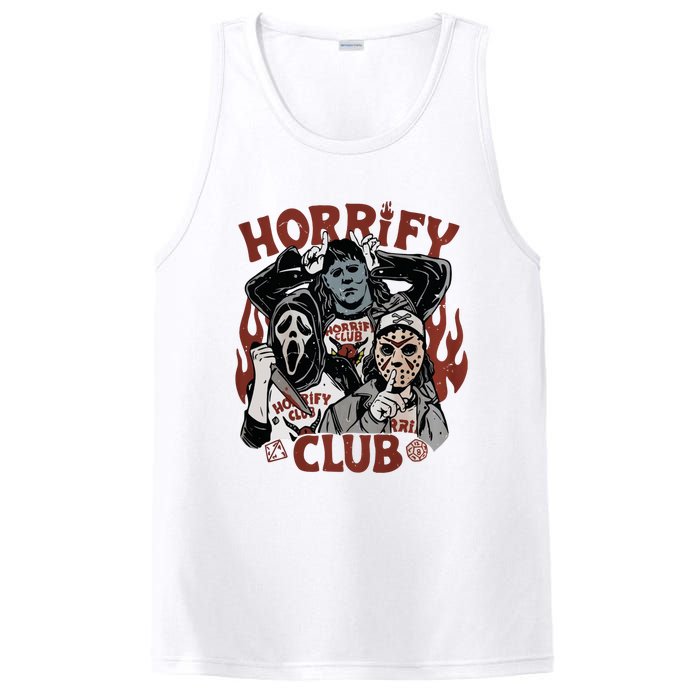 Horrify Club Halloween Characters Funny Horror Characters PosiCharge Competitor Tank