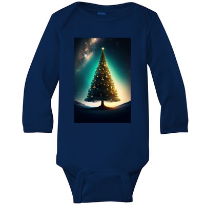 Happy Christmas Baby Long Sleeve Bodysuit