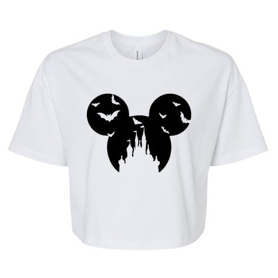 HALLOWEEN CASTLE Bella+Canvas Jersey Crop Tee