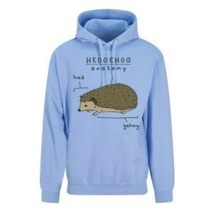 Hedgehog cute Hedgehogs Unisex Surf Hoodie