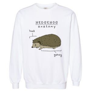 Hedgehog cute Hedgehogs Garment-Dyed Sweatshirt