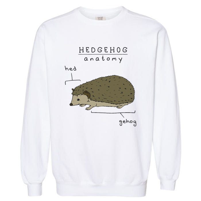 Hedgehog cute Hedgehogs Garment-Dyed Sweatshirt