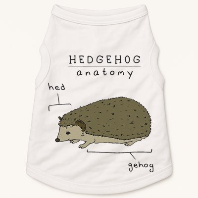 Hedgehog cute Hedgehogs Doggie Tank