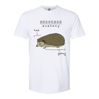 Hedgehog cute Hedgehogs Softstyle® CVC T-Shirt