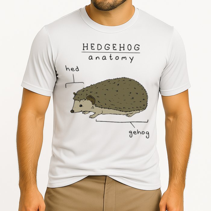 Hedgehog cute Hedgehogs Cooling Performance Crew T-Shirt