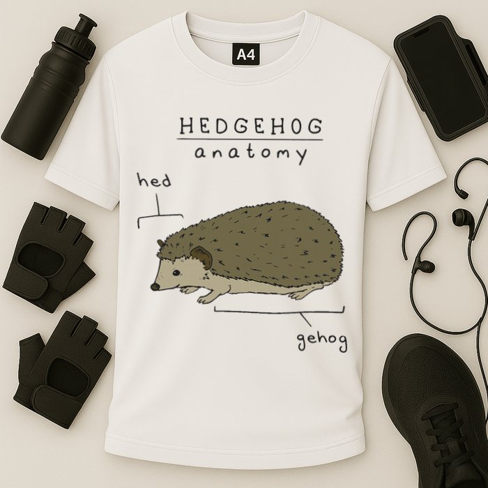 Hedgehog cute Hedgehogs Cooling Performance Crew T-Shirt