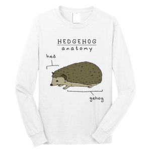 Hedgehog cute Hedgehogs Long Sleeve Shirt