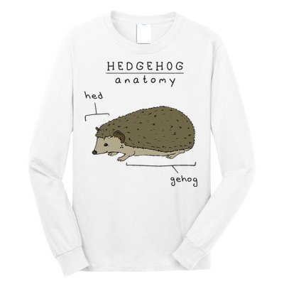 Hedgehog cute Hedgehogs Long Sleeve Shirt