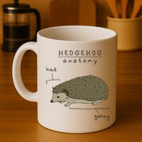 Hedgehog cute Hedgehogs Mug