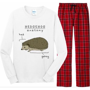 Hedgehog cute Hedgehogs Long Sleeve Pajama Set