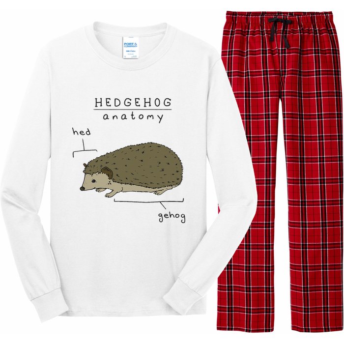 Hedgehog cute Hedgehogs Long Sleeve Pajama Set