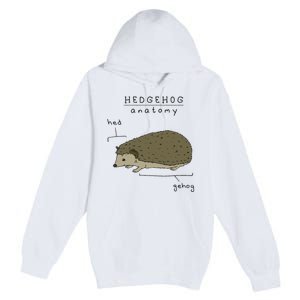 Hedgehog cute Hedgehogs Premium Pullover Hoodie