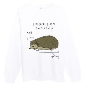 Hedgehog cute Hedgehogs Premium Crewneck Sweatshirt