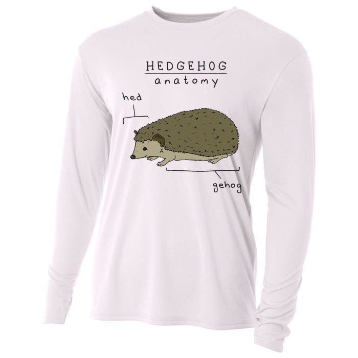 Hedgehog cute Hedgehogs Cooling Performance Long Sleeve Crew