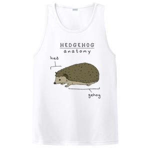 Hedgehog cute Hedgehogs PosiCharge Competitor Tank