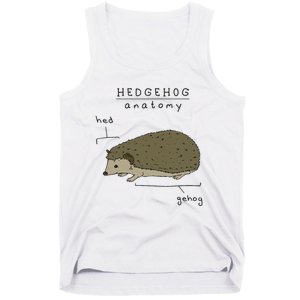 Hedgehog cute Hedgehogs Tank Top