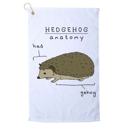 Hedgehog cute Hedgehogs Golf Towel