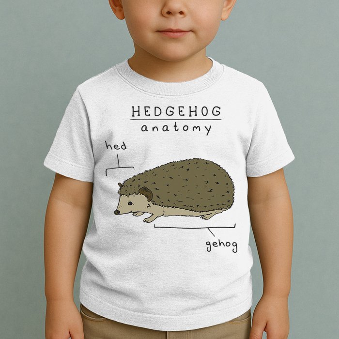 Hedgehog cute Hedgehogs Toddler T-Shirt