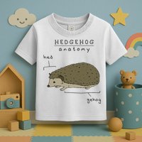 Hedgehog cute Hedgehogs Toddler T-Shirt