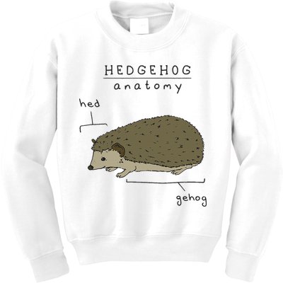 Hedgehog cute Hedgehogs Kids Sweatshirt