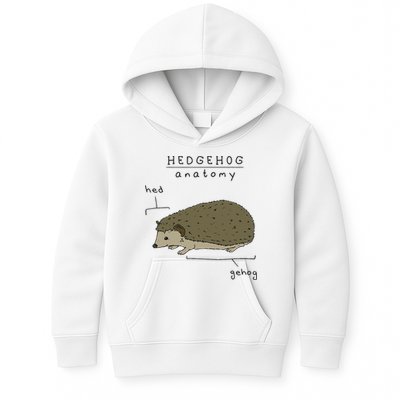 Hedgehog cute Hedgehogs Kids Hoodie