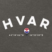 Hvar Croatia Cotton Canvas Backpack