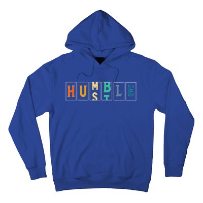 Hustle Cool Humble Odometer Motivational Hoodie