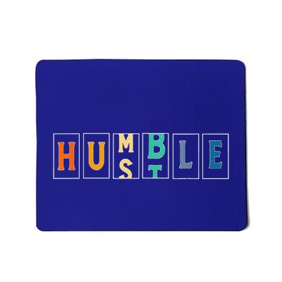 Hustle Cool Humble Odometer Motivational Mousepad