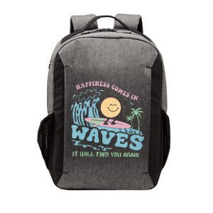 Happiness Comes In Funny Waves It Will Find You Again Vector Backpack