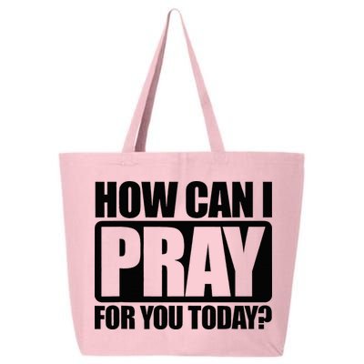 How Can I Pray For You Christian Faith Jesus 25L Jumbo Tote
