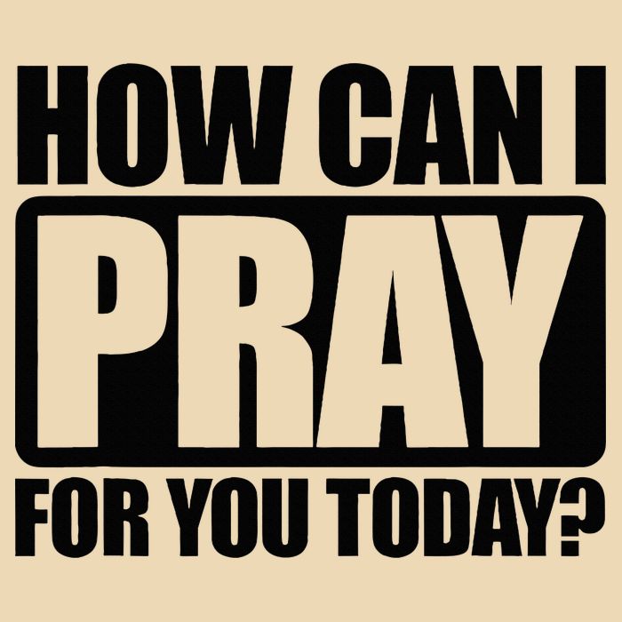How Can I Pray For You Christian Faith Jesus Bag