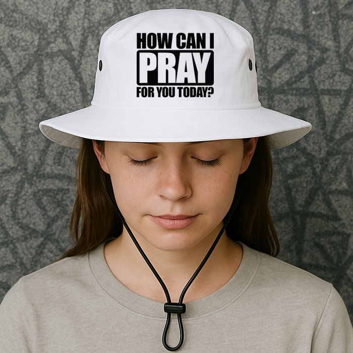 How Can I Pray For You Christian Faith Jesus Bucket Hat