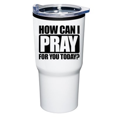 How Can I Pray For You Christian Faith Jesus Tumbler