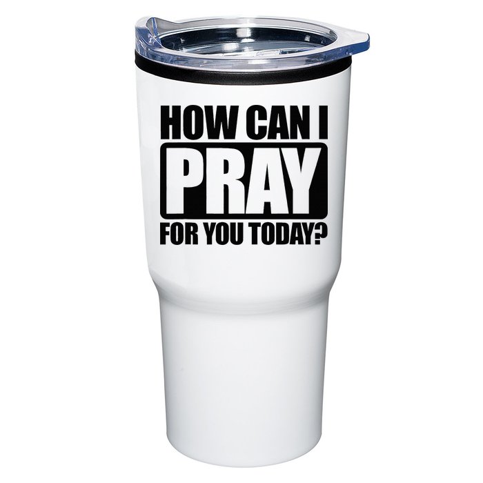 How Can I Pray For You Christian Faith Jesus Tumbler