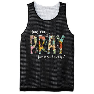 How Can I Pray For You Today Design Christian Prayer Mesh Reversible Basketball Jersey Tank