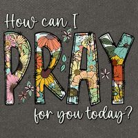 How Can I Pray For You Today Design Christian Prayer Cotton Canvas Backpack
