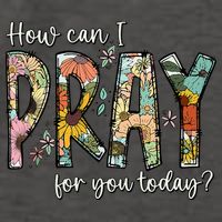 How Can I Pray For You Today Design Christian Prayer Vector Backpack