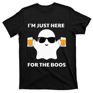 Halloween Costumes Im Just Here For The Boos Beer T-Shirt