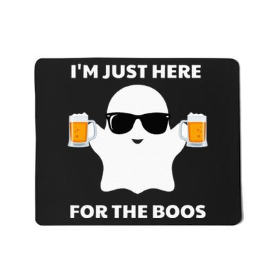 Halloween Costumes Im Just Here For The Boos Beer Mousepad