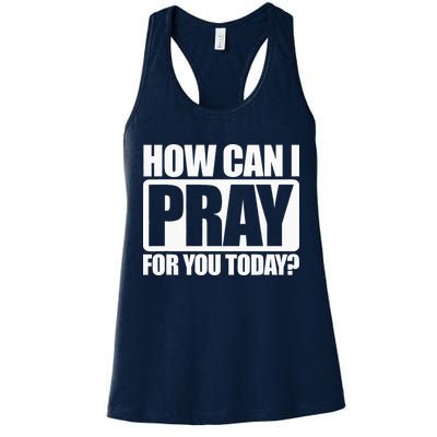 How Can I Pray For You Christian Faith Jesus I Pray For You Womens Tank Top